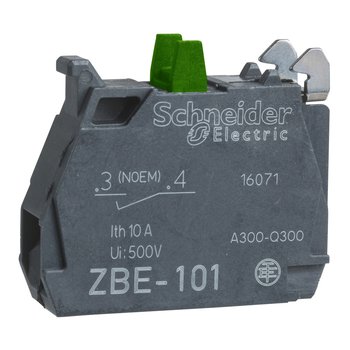 ZBE101 Блок-контакт для винт. крепления 1НО